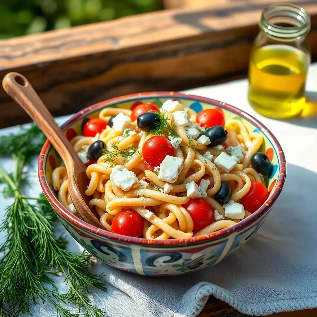 Serving & Storing Your Mediterranean Pasta Salad with Dill