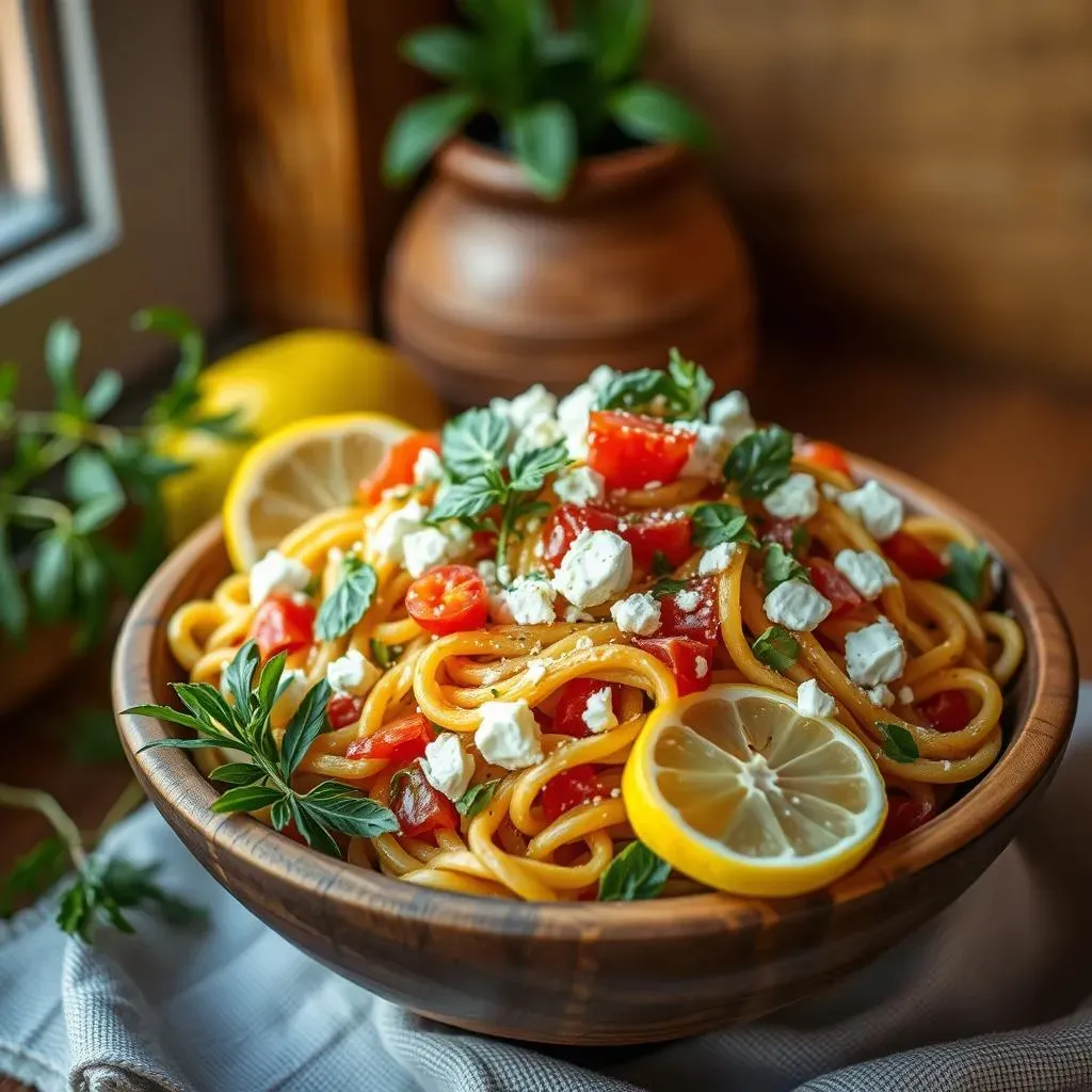 Serving Suggestions and Customizing Your Lemon Pasta Salad