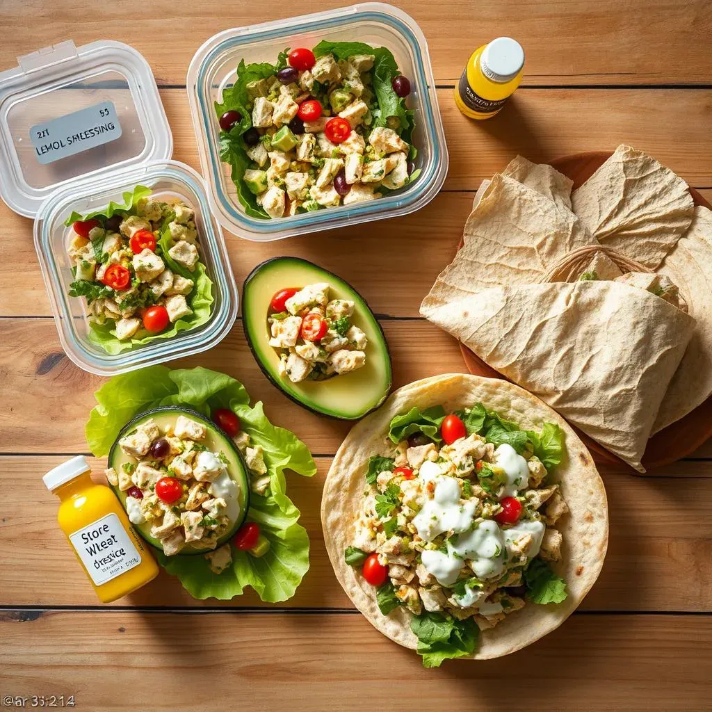 Serving Suggestions and Storage for your Lemon Herb Mediterranean Chicken Salad