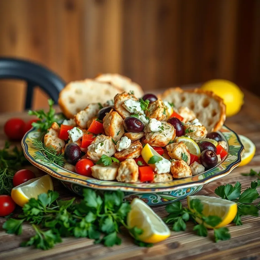 Serving Suggestions and Variations for Chicken Salad Recipe Mediterranean