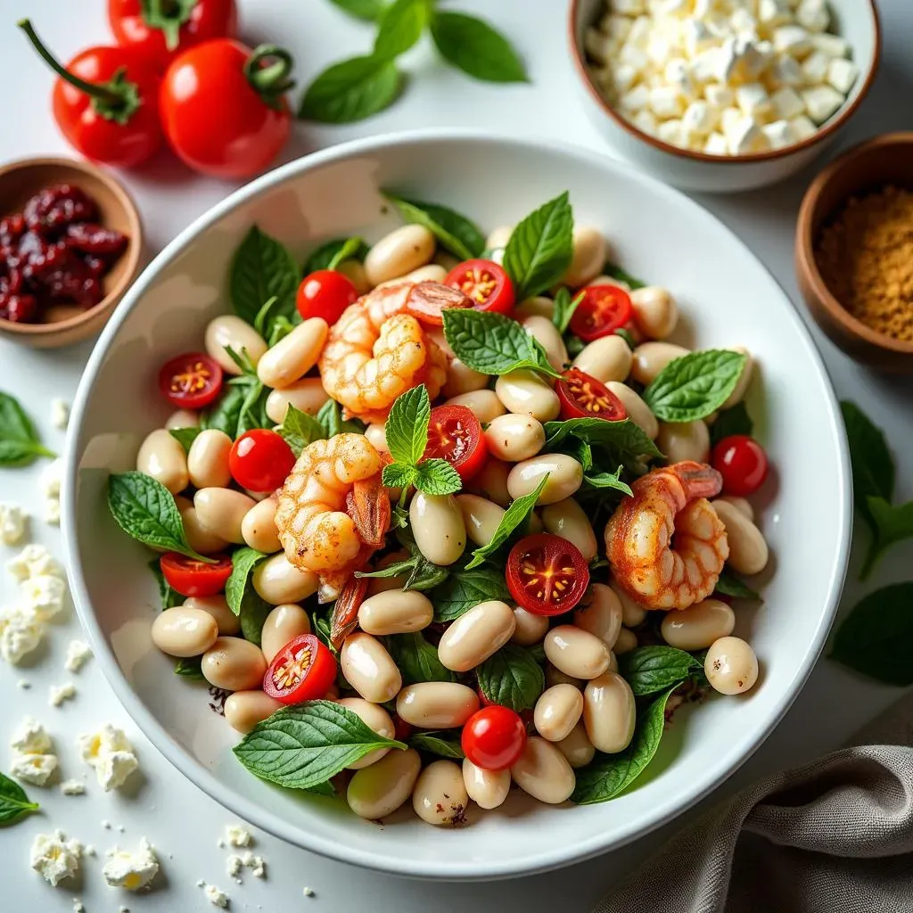 Serving Suggestions and Variations for Mediterranean Bean Salad