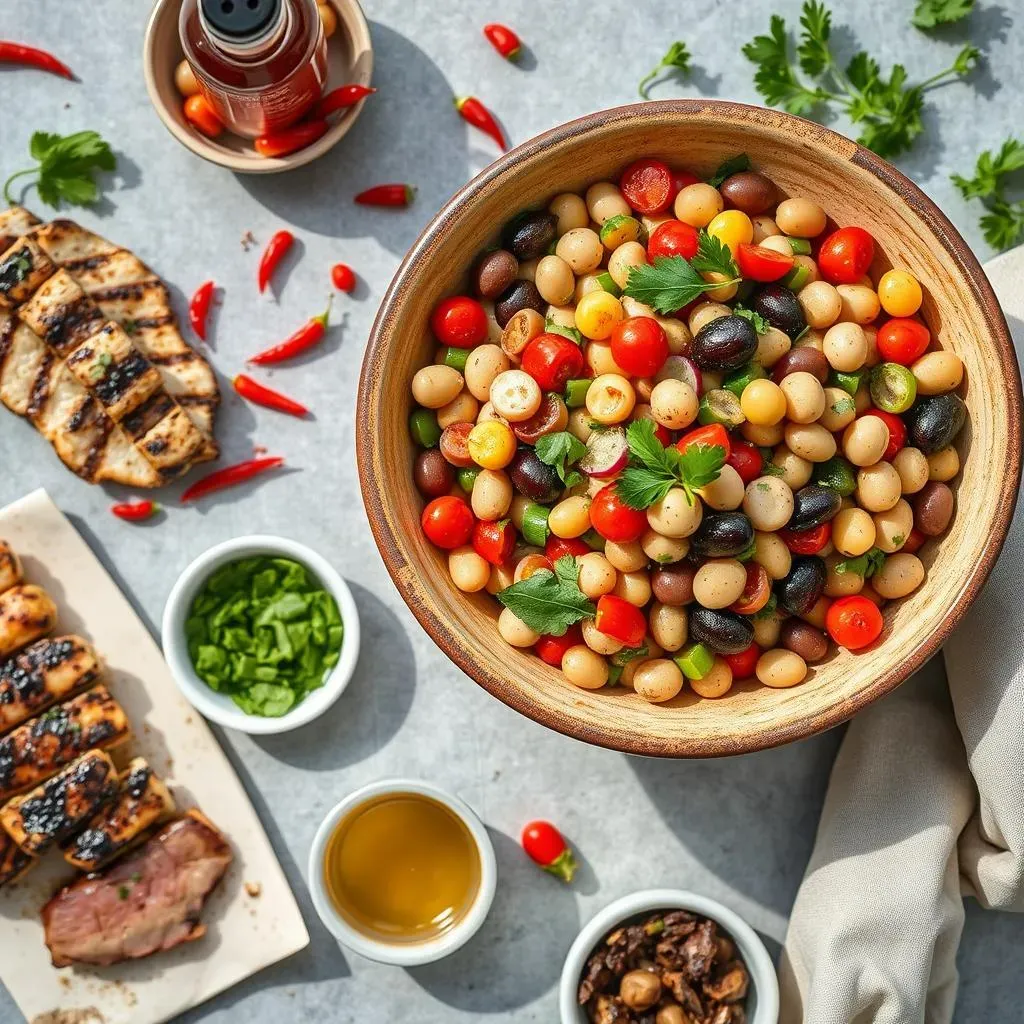 Serving Suggestions and Variations for Your Mediterranean Bean Salad