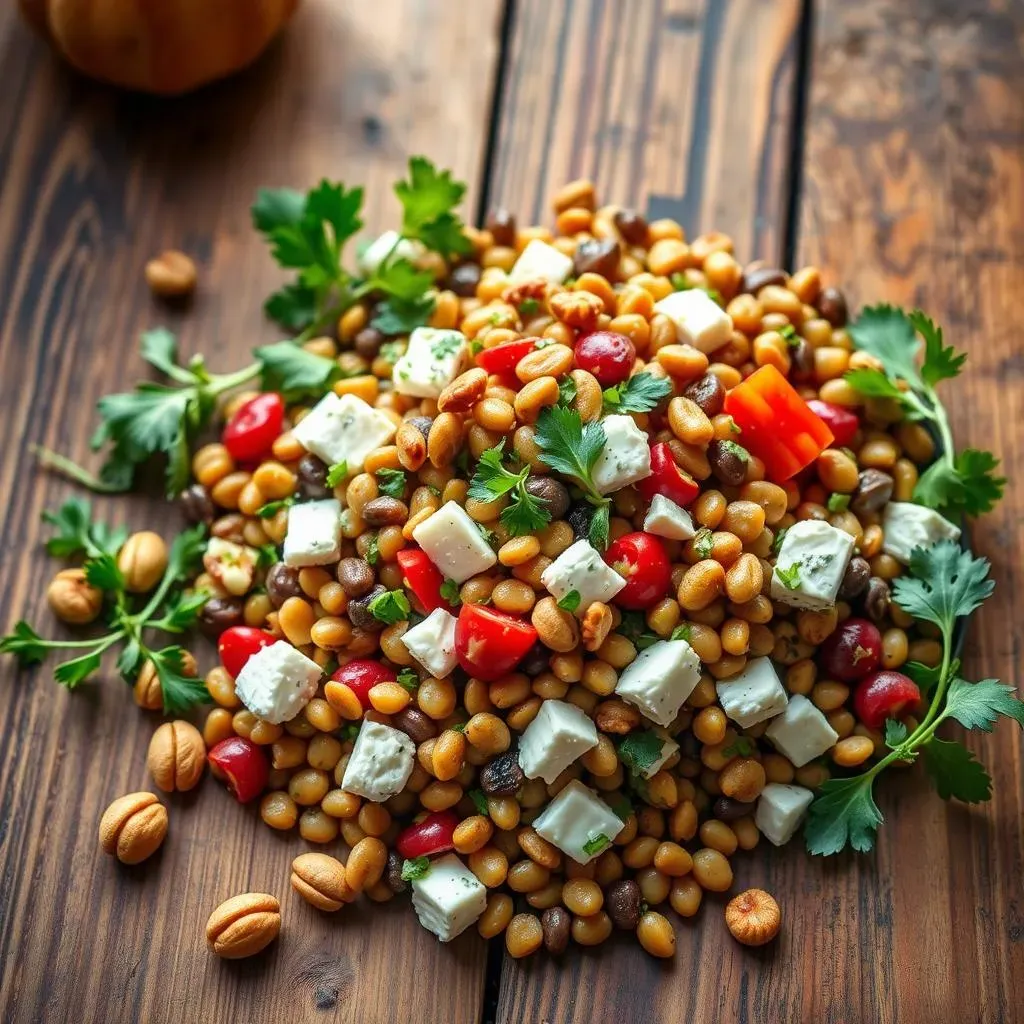 Serving Suggestions and Variations for Your Mediterranean Lentil Salad with Feta