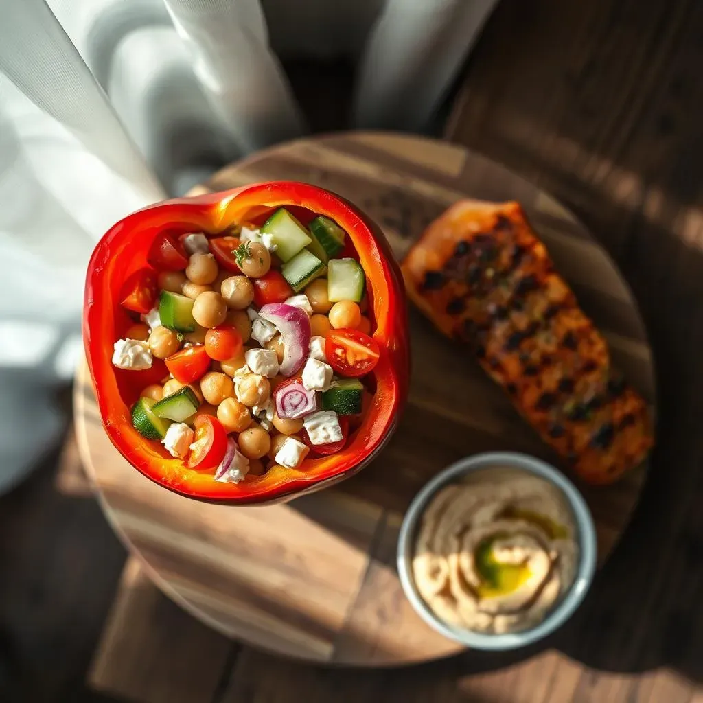 Serving Suggestions: Elevate Your Mediterranean Chickpea Salad Experience