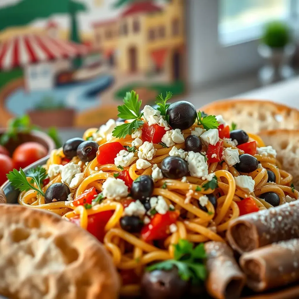 Serving Suggestions for Greek Mediterranean Pasta Salad