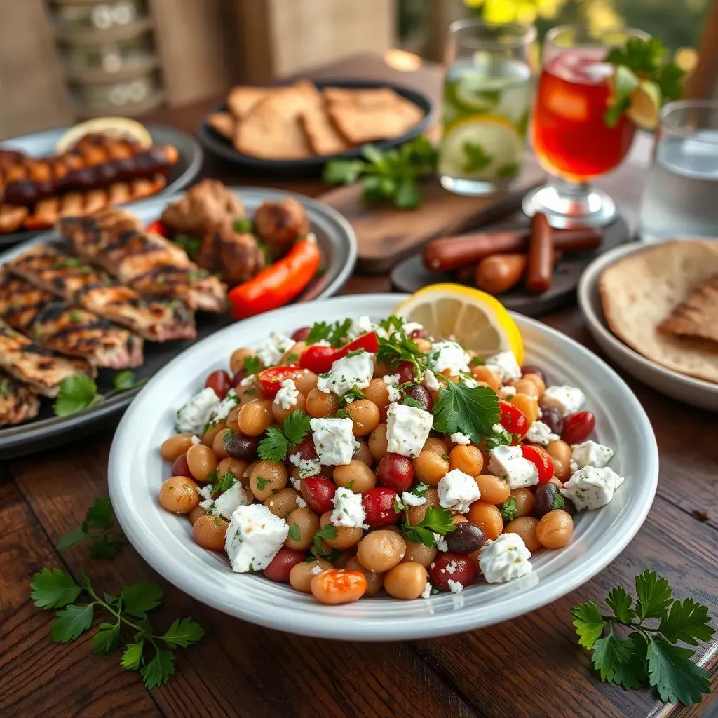 Serving Suggestions for Your Mediterranean Bean Salad with Feta