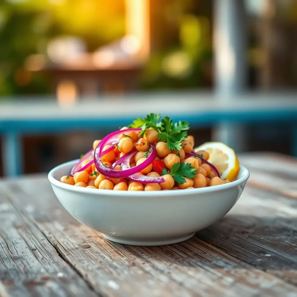 Serving Suggestions for Your Mediterranean Chickpea Salad with Red Onion