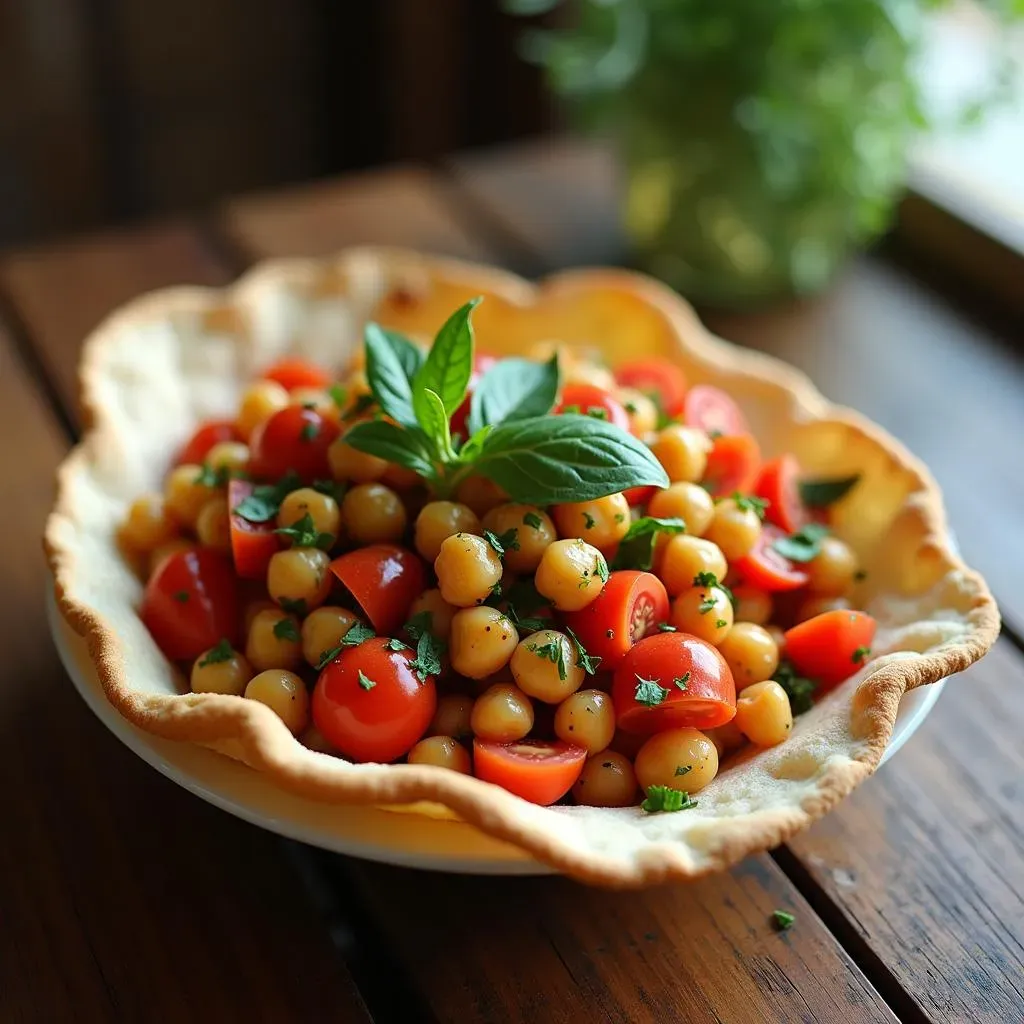 Serving Suggestions for Your Mediterranean Chickpea Salad with Tomatoes