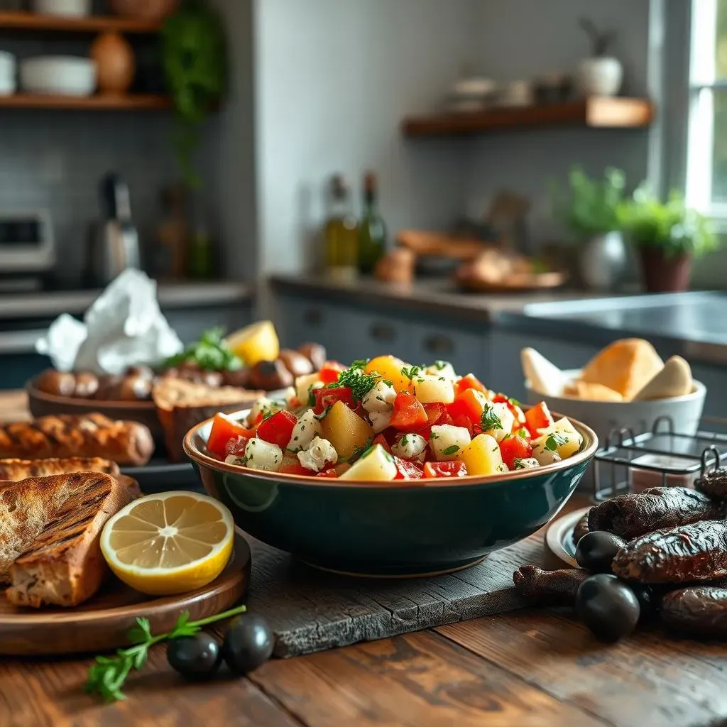 Serving Suggestions: Pairing Your Mediterranean Greek Potato Salad