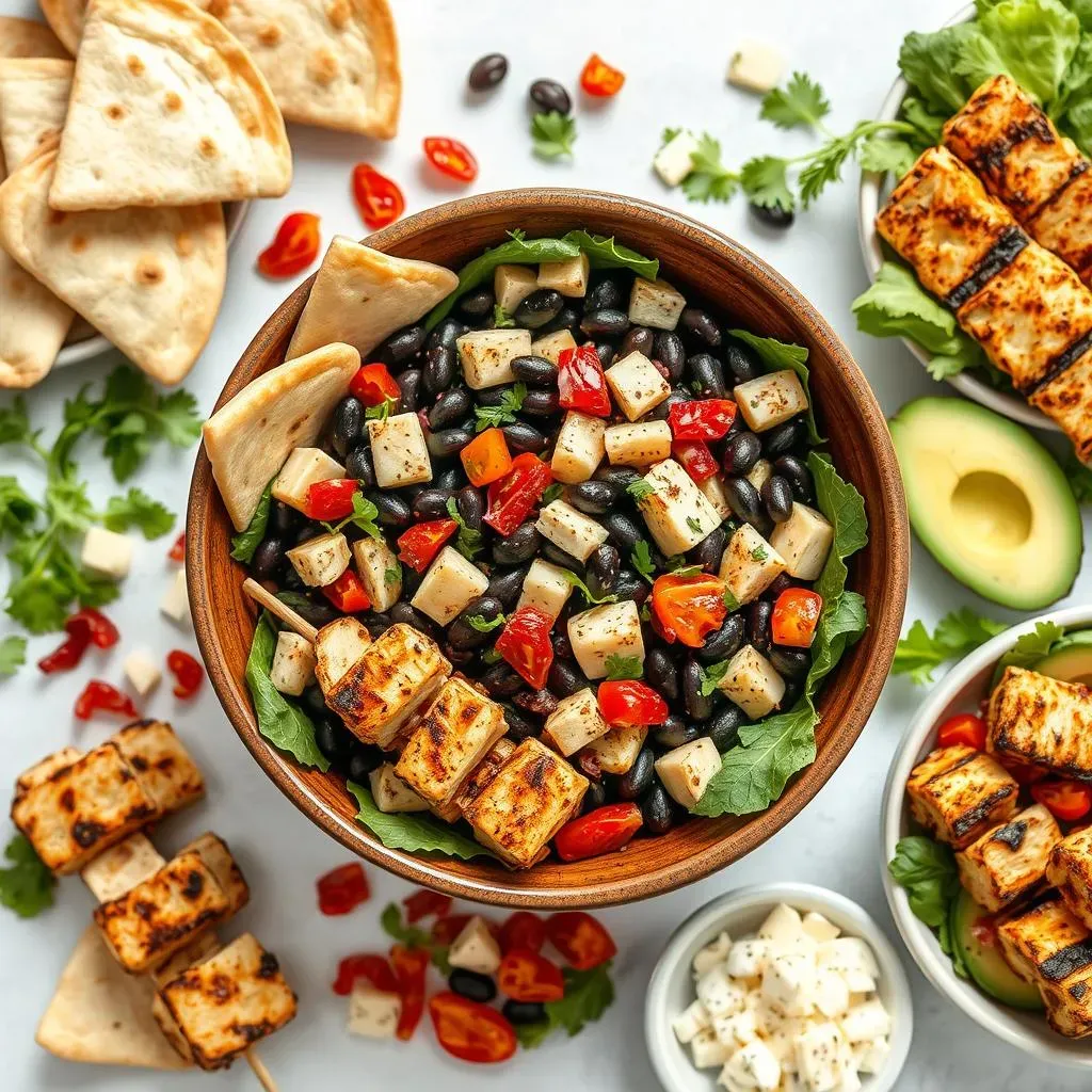 Serving Suggestions & Variations for Black Bean Salad Mediterranean