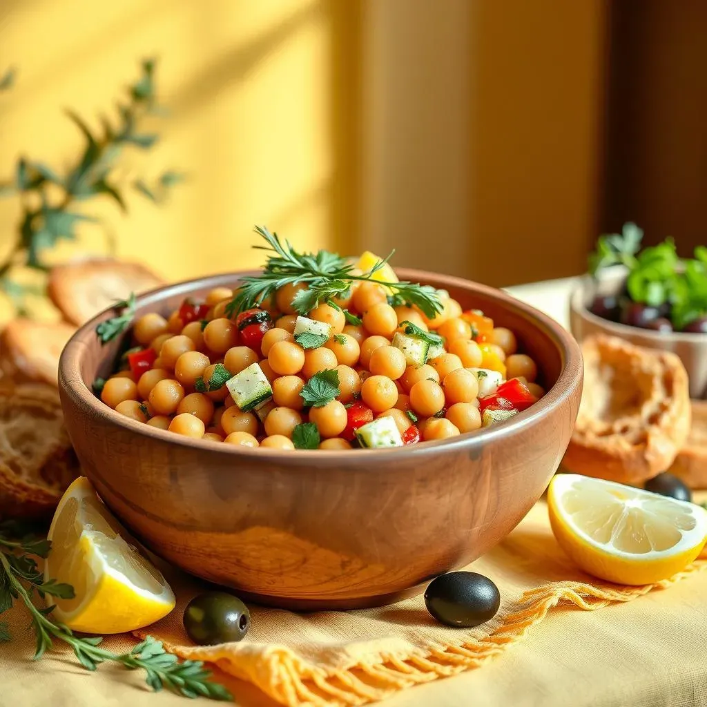 Serving Up Sunshine: Tips for Enjoying Your Mediterranean Chickpea Salad with Zucchini