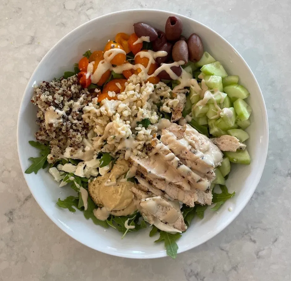 Serving Up Your Mediterranean Chicken and Quinoa Salad Panera Knock Off