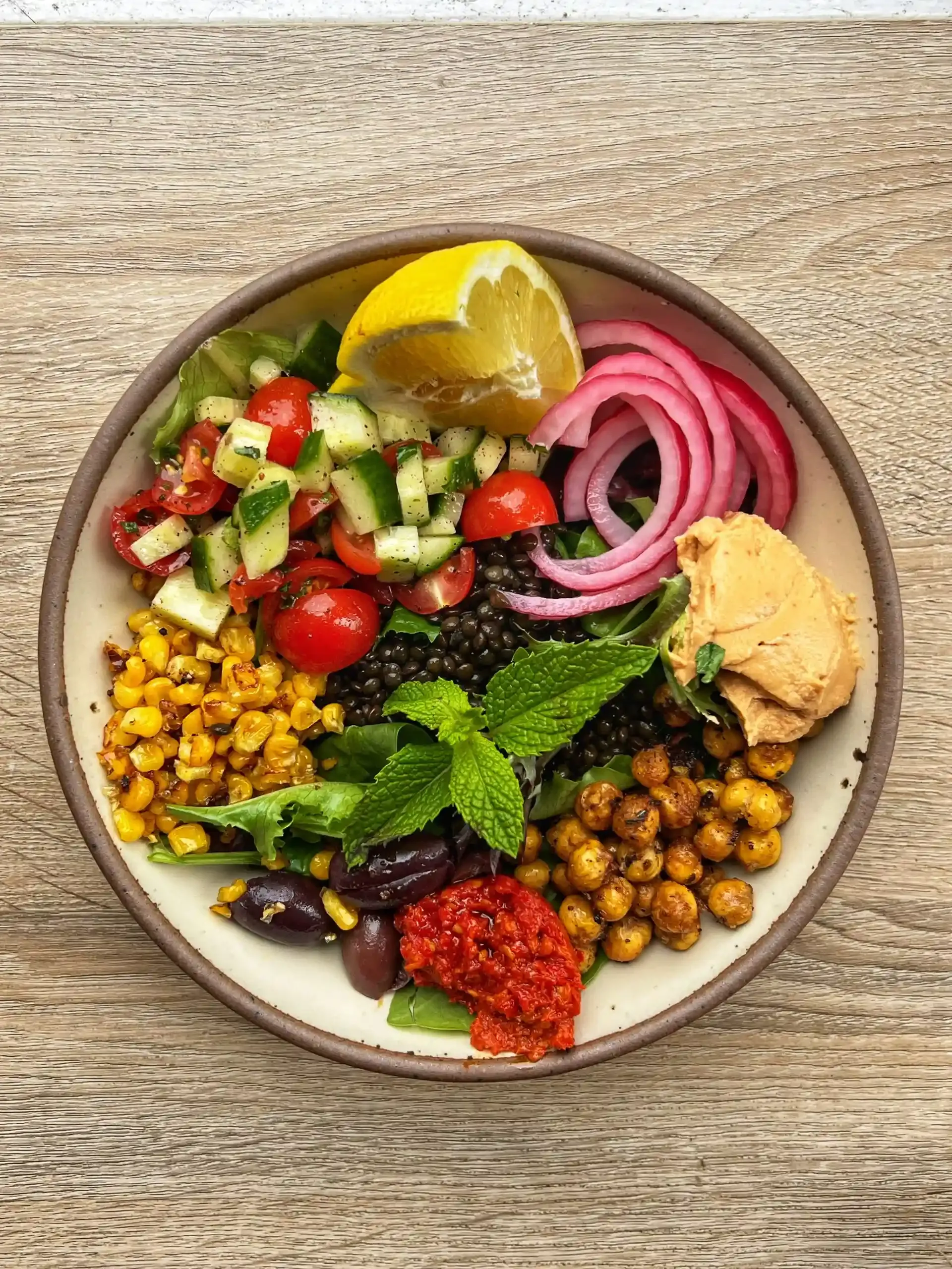 Serving Up Your Mediterranean Lentil and Chickpea Salad: Ideas and Variations