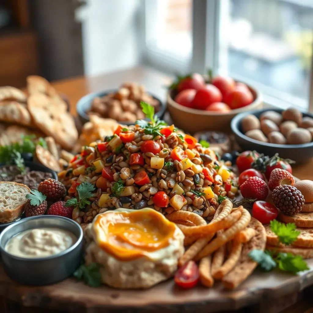 Serving Your Mediterranean Lentil Salad & Variations