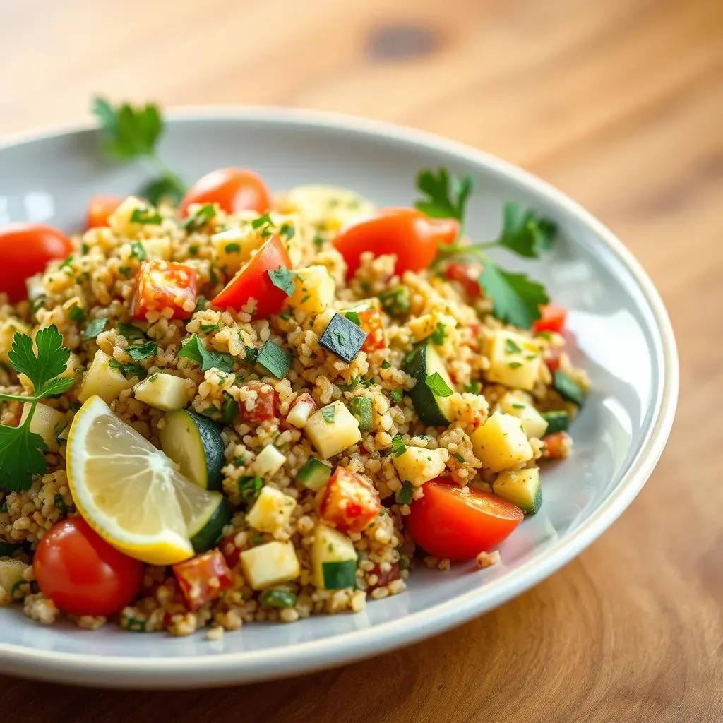 Simple Steps to Make a Delicious Mediterranean Quinoa Salad with Zucchini