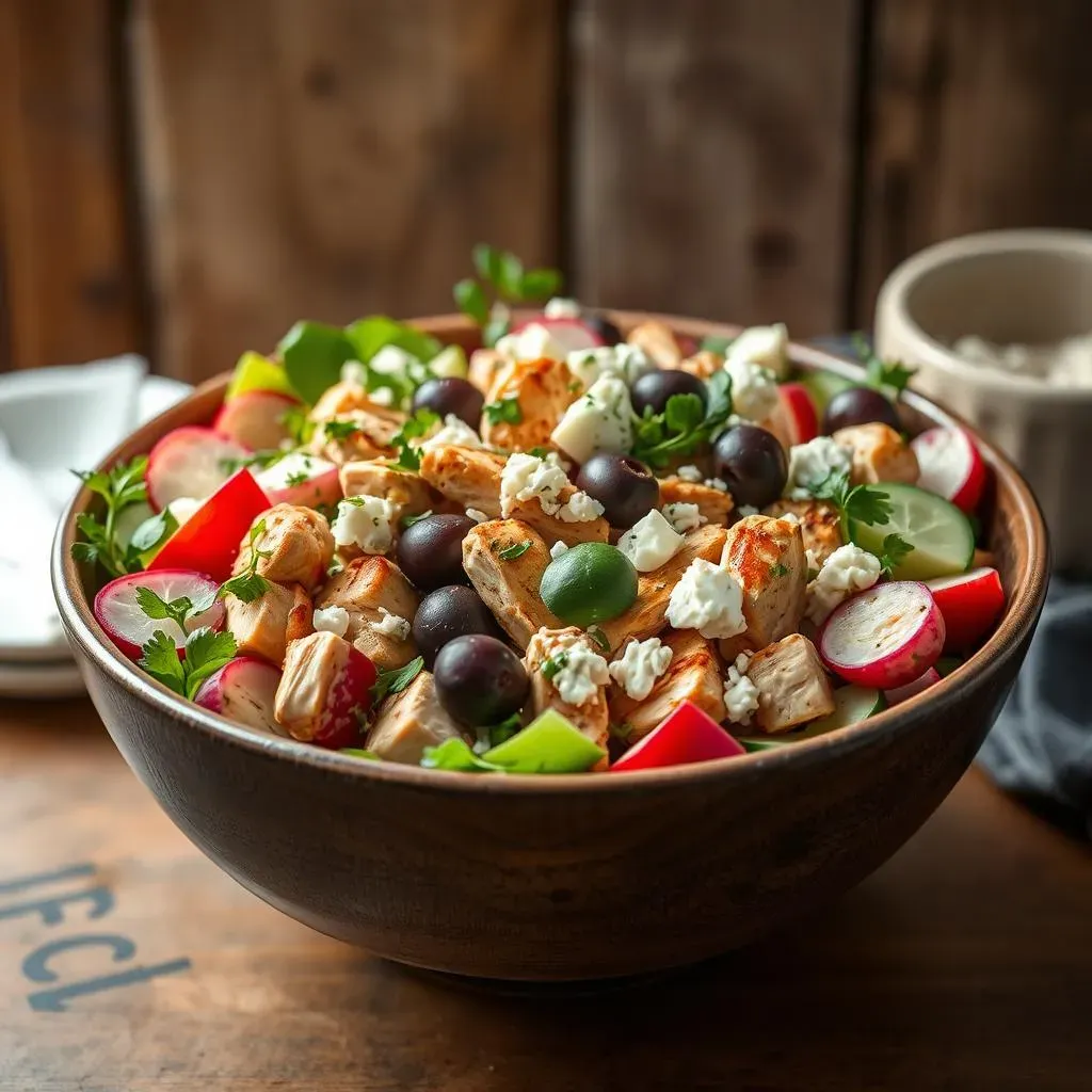 Simple Steps to Make Your Mediterranean Chicken Salad with Radishes