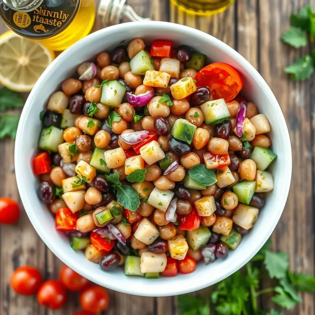 Ultimate Skinnytaste Mediterranean Bean Salad Recipe