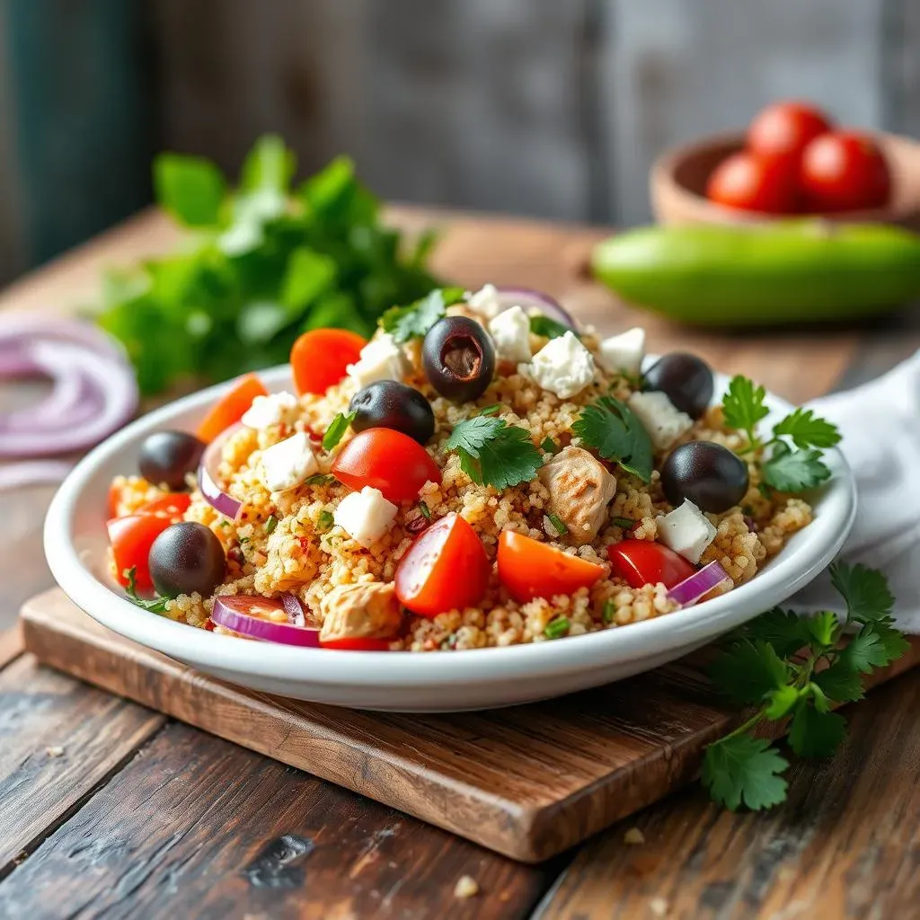 StepbyStep: Crafting Your Greek Chicken Quinoa Salad
