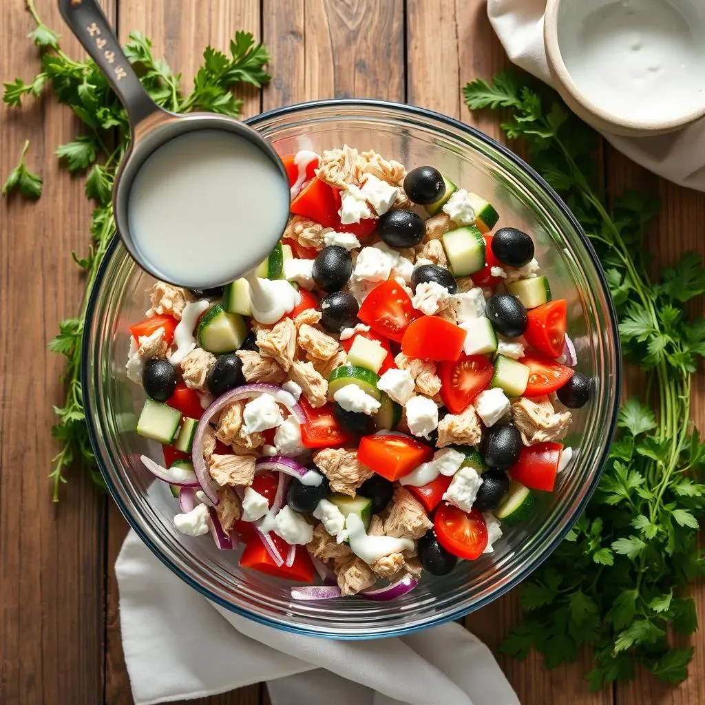 StepbyStep: Crafting Your Greek Chicken Salad