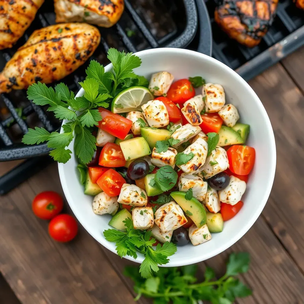 StepbyStep: Crafting Your Lemon Herb Mediterranean Chicken Salad