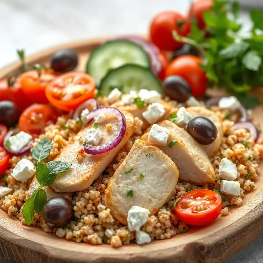 StepbyStep: Crafting Your Mediterranean Chicken and Quinoa Salad
