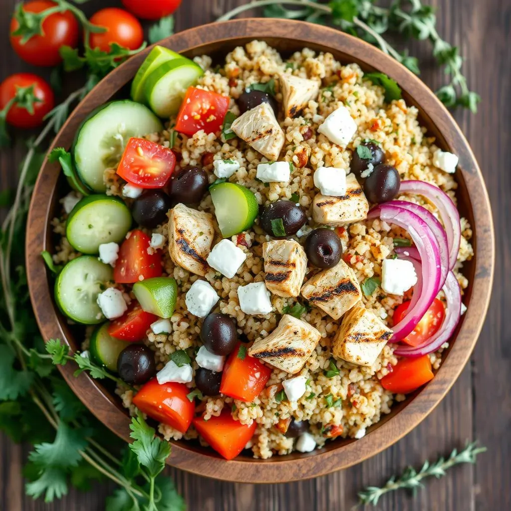 StepbyStep Guide: Making the Best Mediterranean Quinoa Salad with Chicken