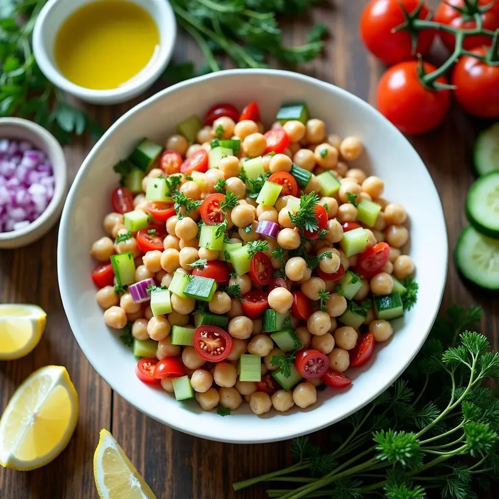 StepbyStep Guide: Making Your Mediterranean Chickpea and Kidney Bean Salad