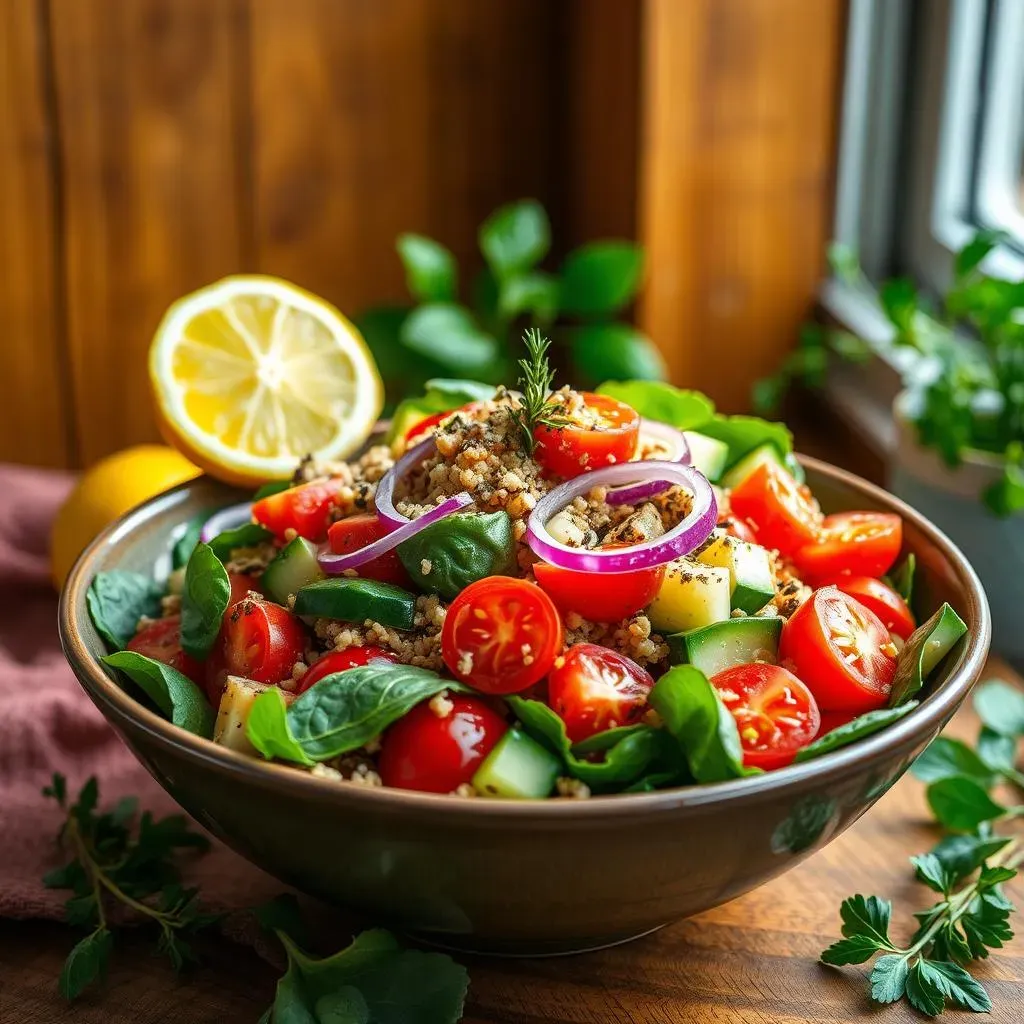 StepbyStep Guide: Making Your Mediterranean Quinoa Salad with Spinach