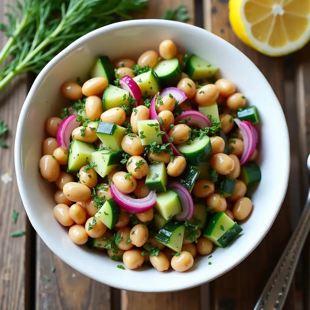 StepbyStep: Making the Mediterranean Bean Salad Cookie and Kate Style