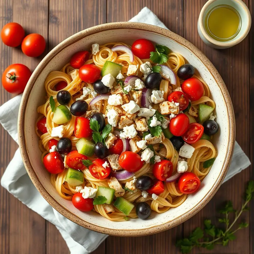 StepbyStep: Making the Perfect Mediterranean Chicken Pasta Salad