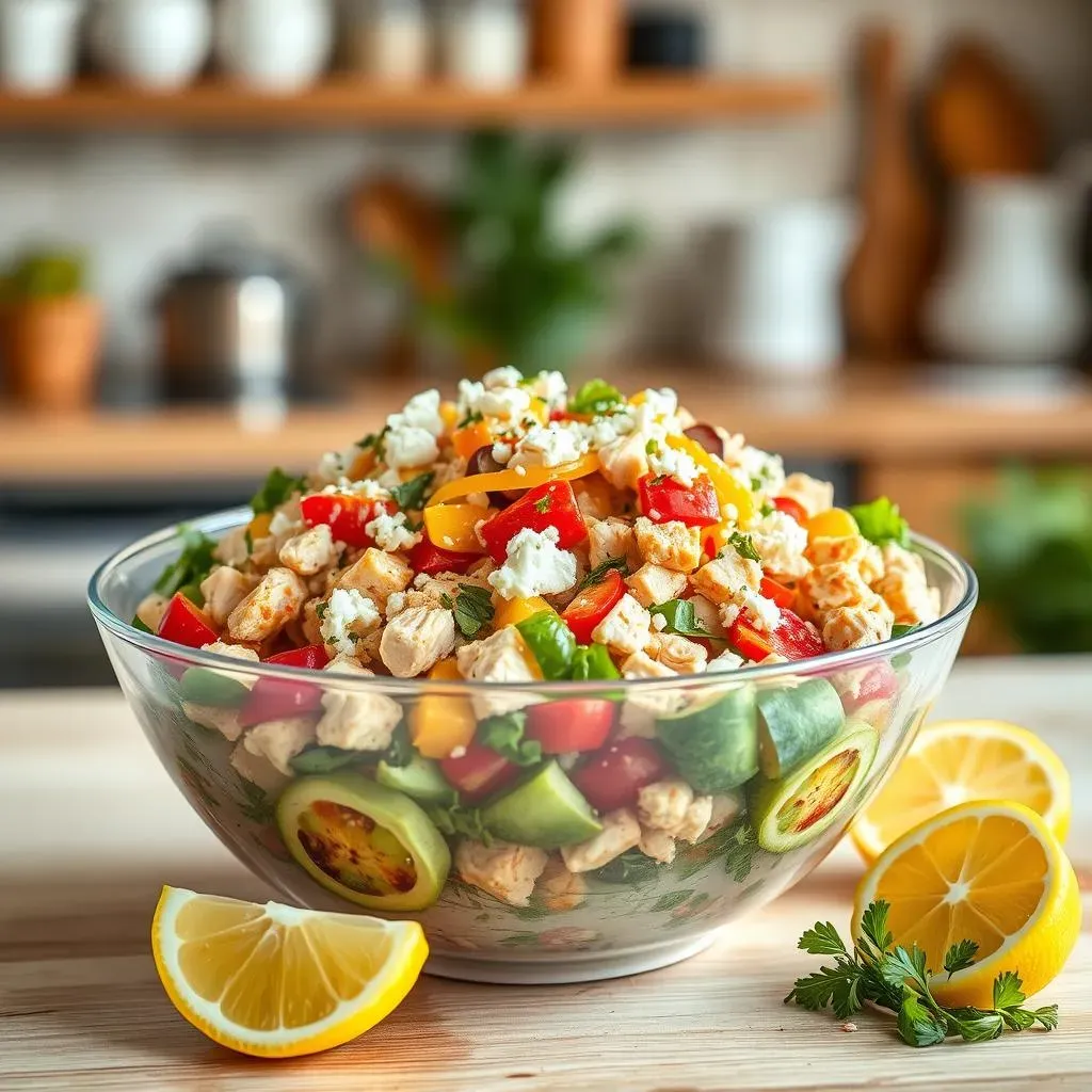 StepbyStep: Making Your Best Mediterranean Chicken Salad