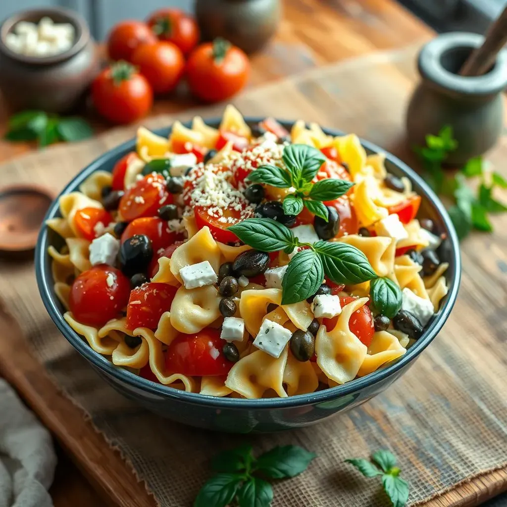 StepbyStep: Making Your Greek Mediterranean Pasta Salad