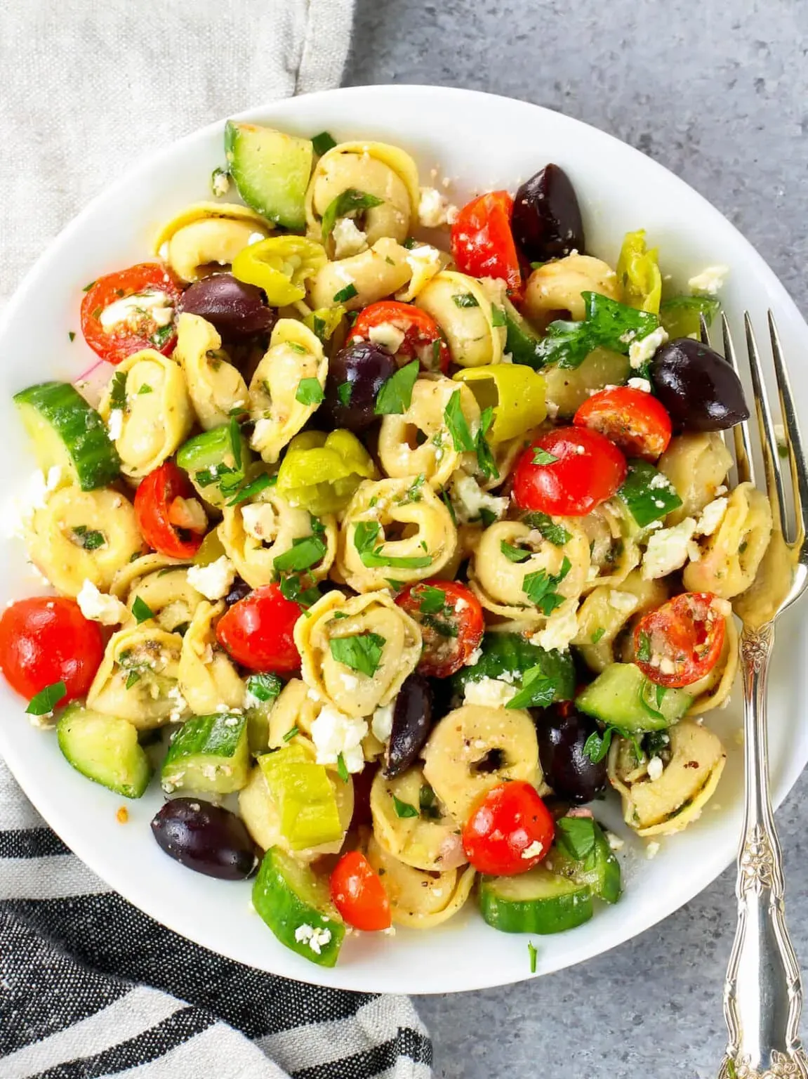 StepbyStep: Making Your Greek Pasta Salad Tortellini