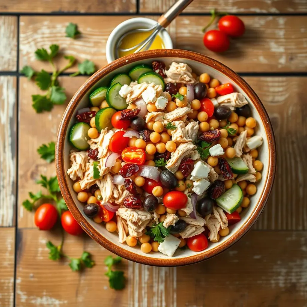 StepbyStep: Making Your Own Mediterranean Chicken Chickpea Salad