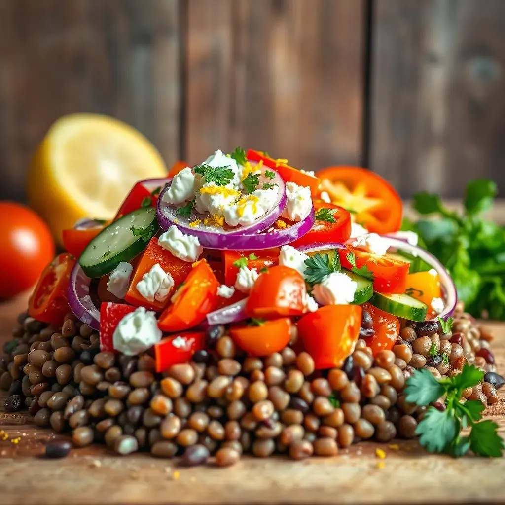 StepbyStep: Preparing Your Mediterranean Lentil Salad