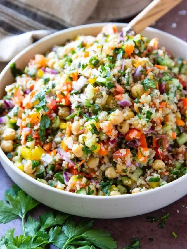 Storing and Enjoying Your Quinoa Chickpea Mediterranean Salad