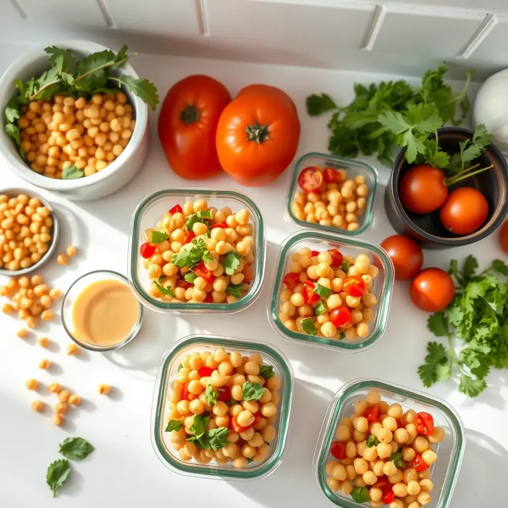 Storing and Meal Prepping Your Mediterranean Garbanzo Beans Salad: Tips and Tricks