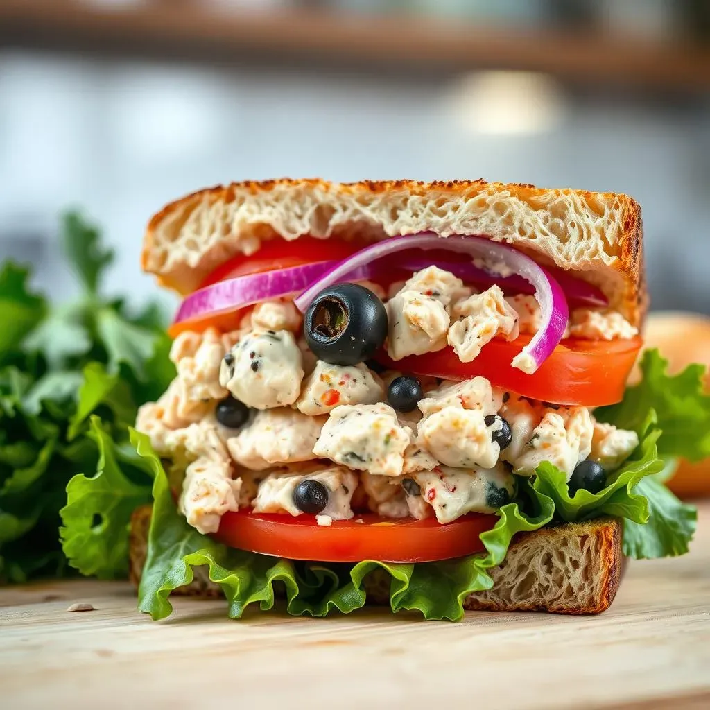 Storing and Serving Your Mediterranean Chicken Salad Sandwich