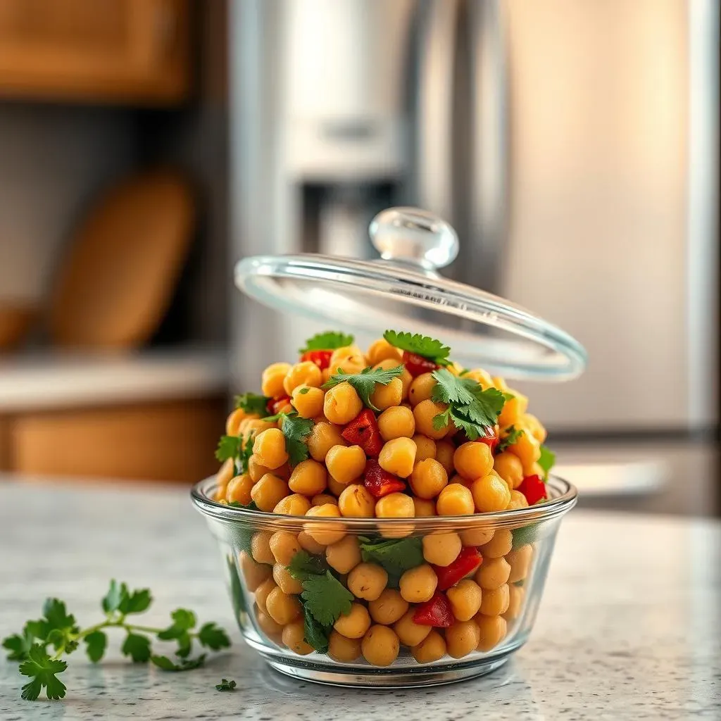 Storing Your Easy Mediterranean Chickpea Salad & Meal Prep Ideas