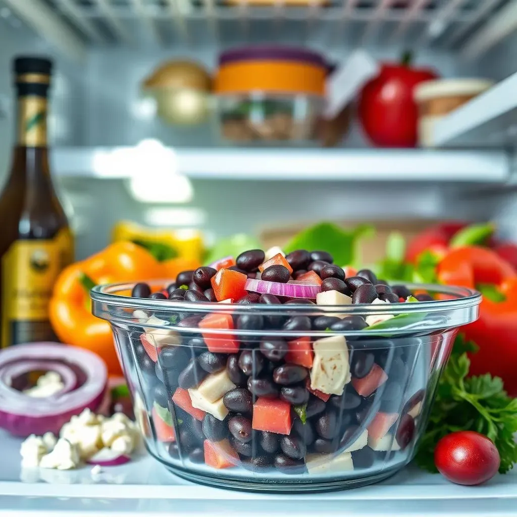Storing Your Mediterranean Black Bean Salad & FAQs