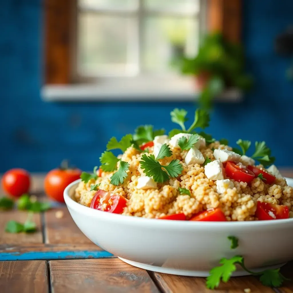 The Allure of Mediterranean Quinoa Salad with Parsley