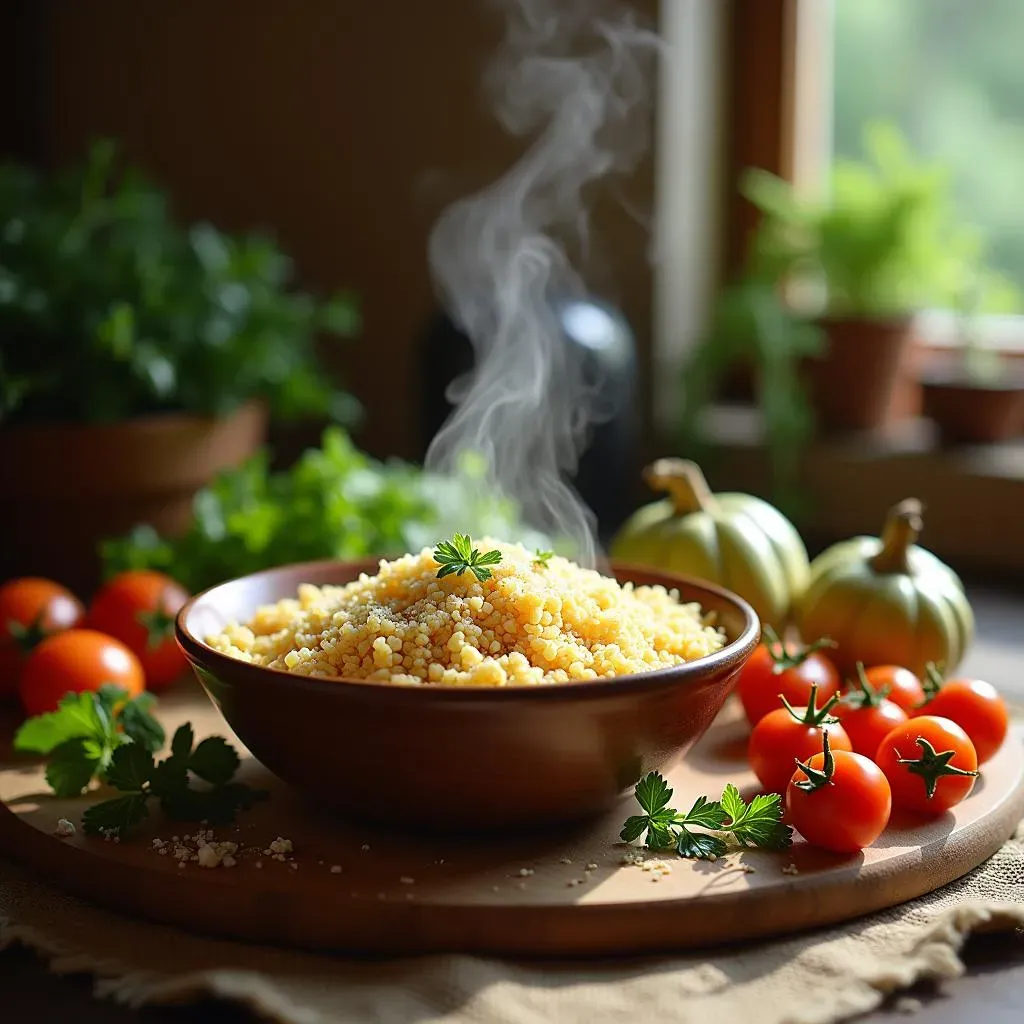 The Base of This Mediterranean Couscous Salad