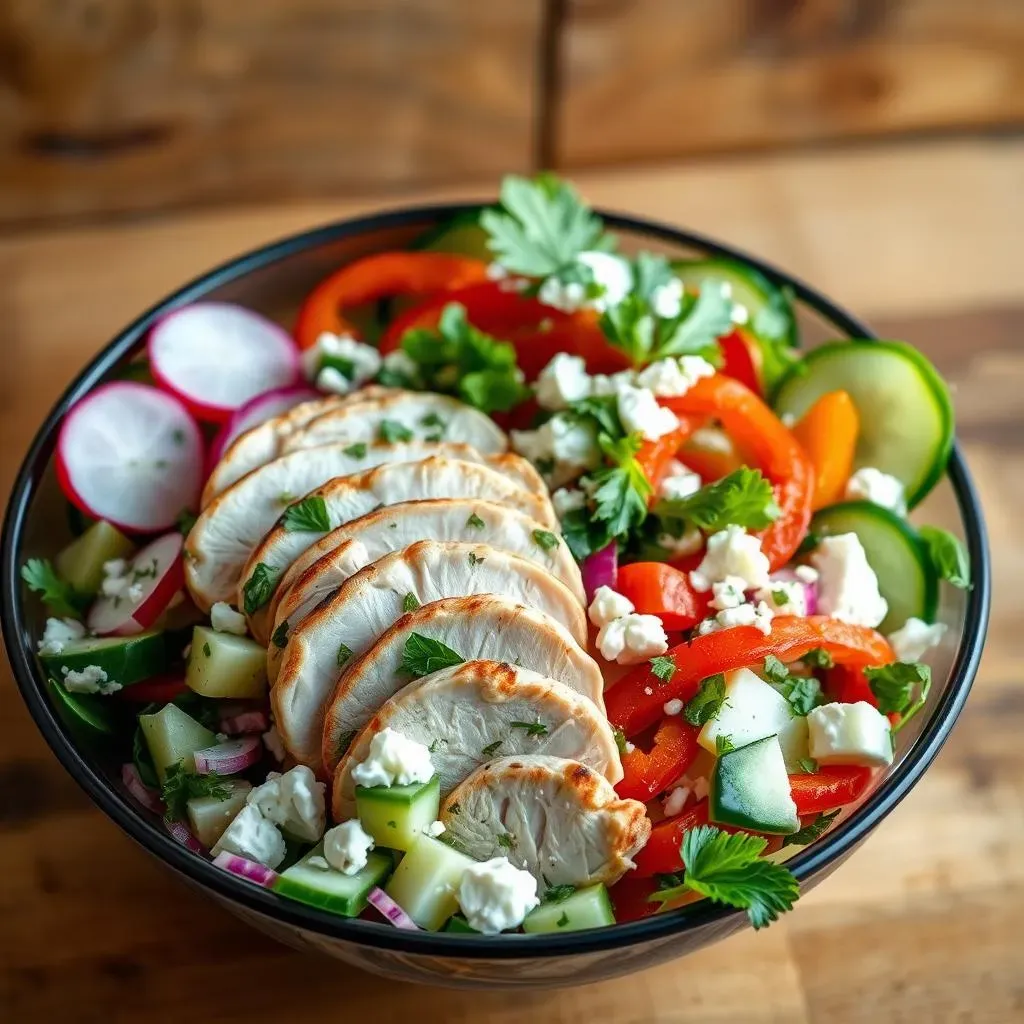 The Best Ingredients for a Perfect Mediterranean Chicken Salad with Radishes