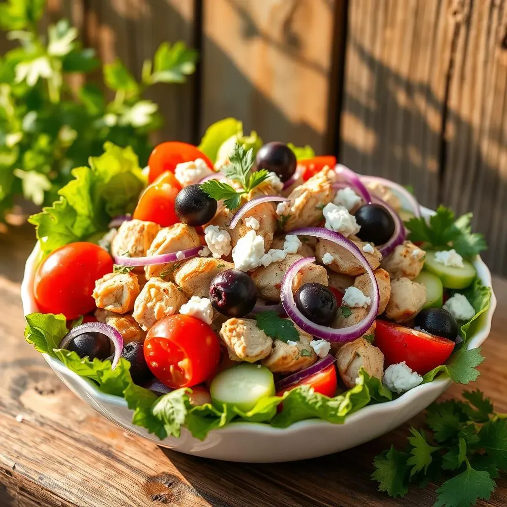 The Best Ingredients for Your Mediterranean Chicken Salad with Red Onion