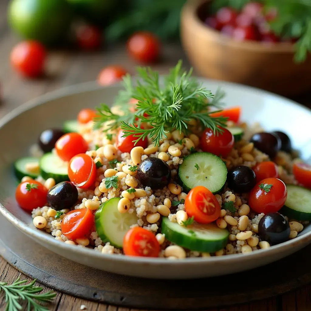 The Best Ingredients for Your Mediterranean Quinoa Salad with Dill