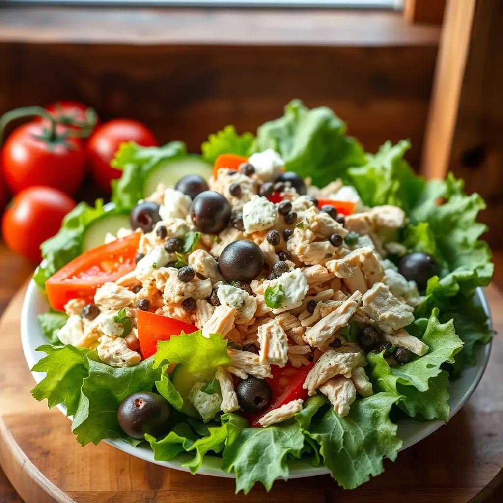 The Best Mediterranean Chicken Salad with Capers Recipe