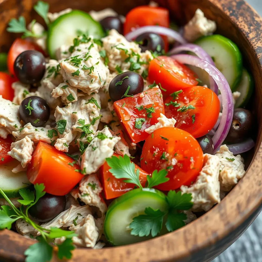 The Best Mediterranean Chicken Salad with Herbs Recipe