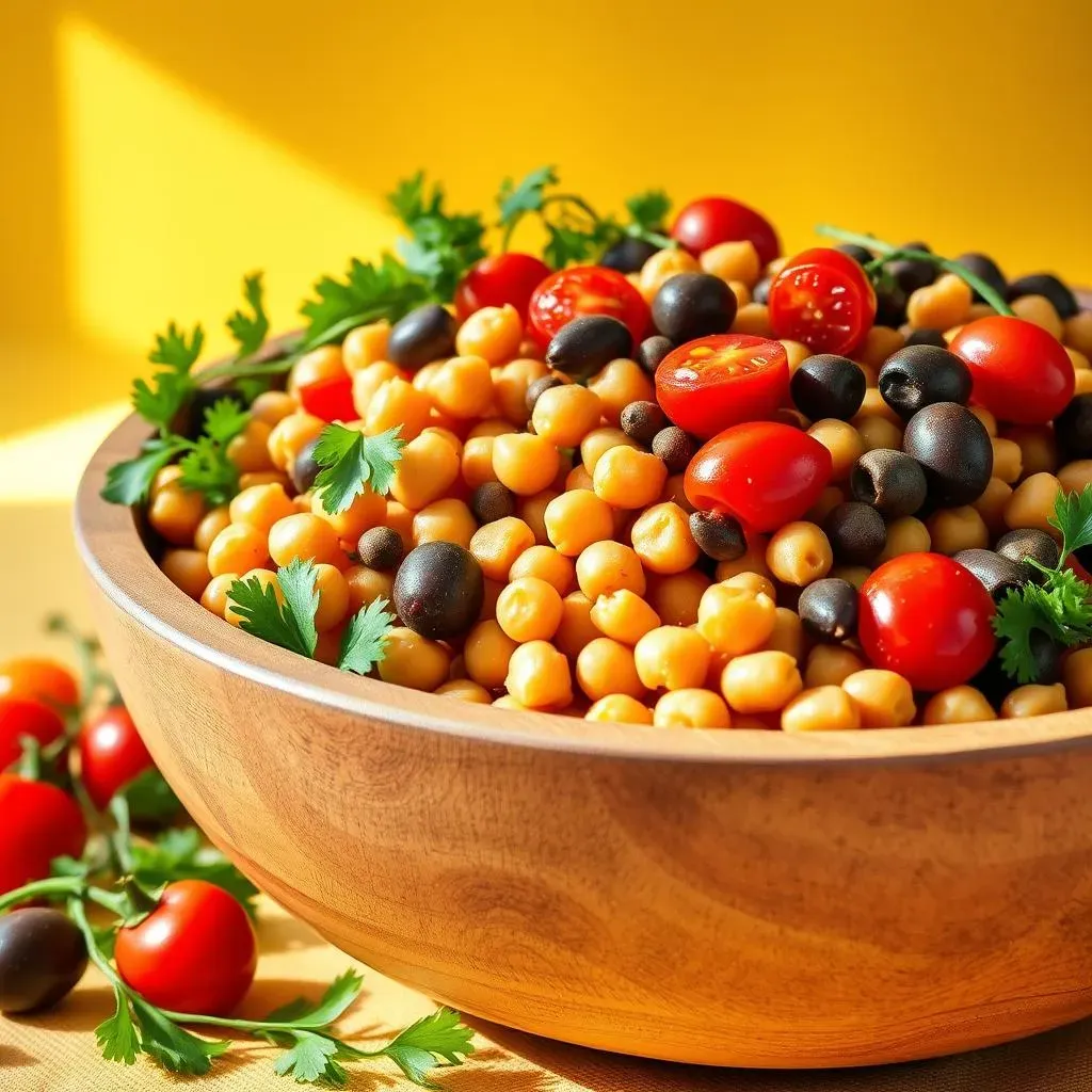 The Best Mediterranean Chickpea Salad with Capers Recipe