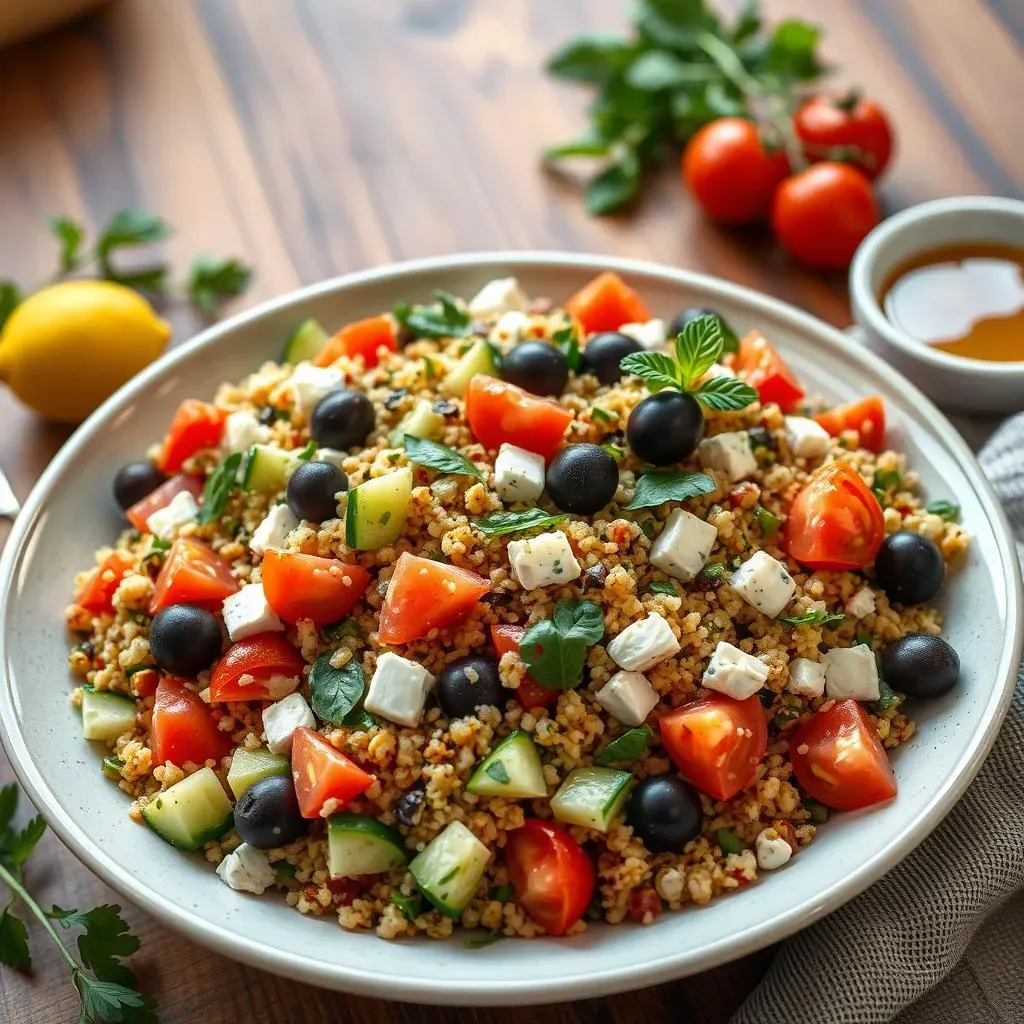 The Best Mediterranean Quinoa Salad with Cucumbers Recipe