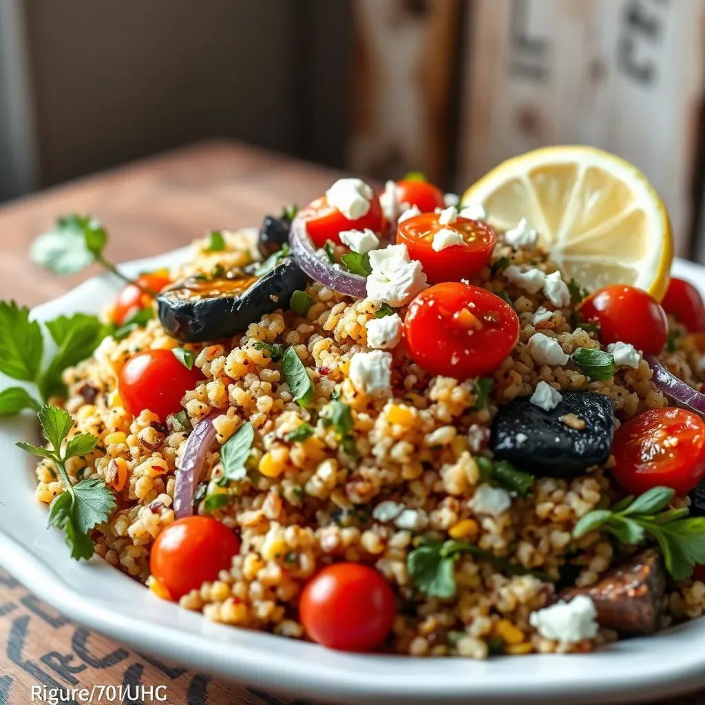 The Best Mediterranean Quinoa Salad with Eggplant Recipe